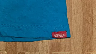 Camiseta Vans Off The Wall Azul Multicolor