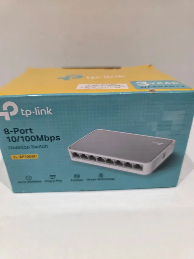 TP-Link TL-SF1008D SWITCH 8 PUERTOS.