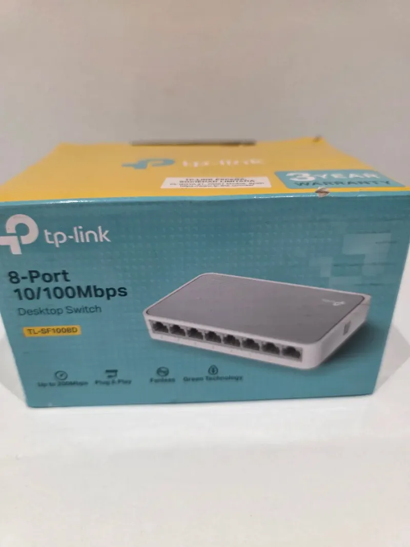TP-Link TL-SF1008D SWITCH 8 PUERTOS.