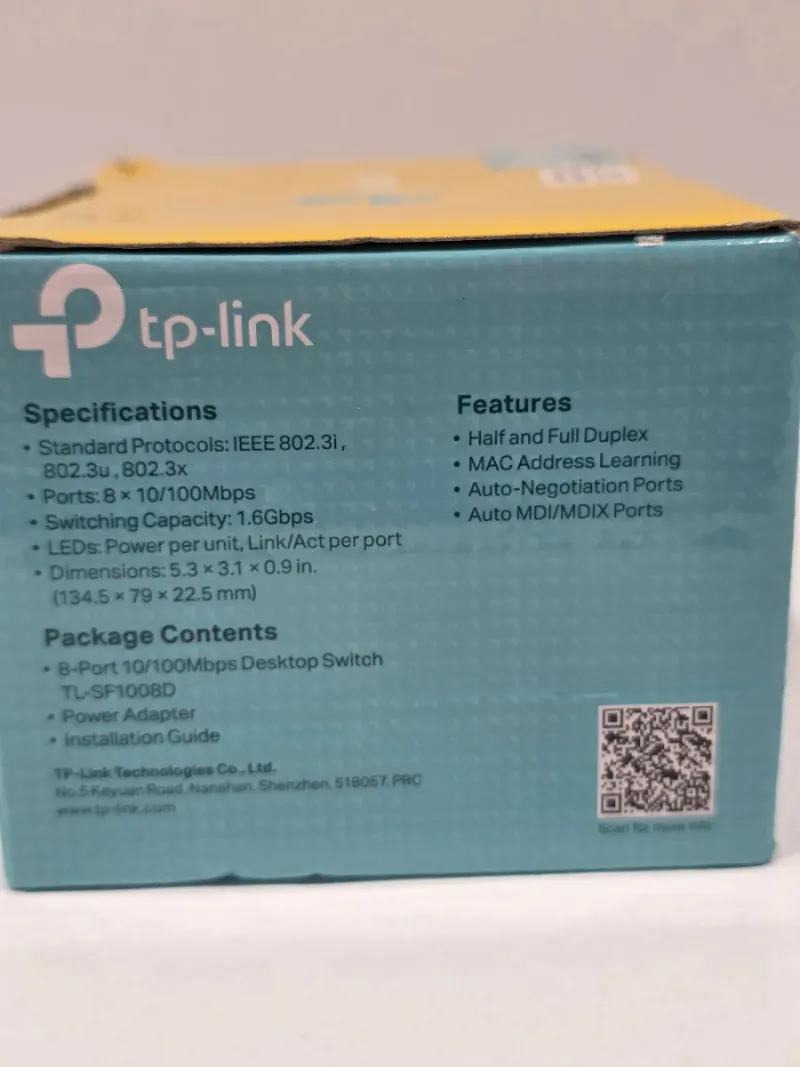 TP-Link TL-SF1008D SWITCH 8 PUERTOS. afbeelding 4
