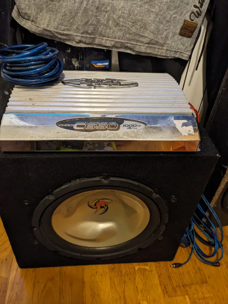 Equipo Sonido Coche COMPLETO - Subwoofer