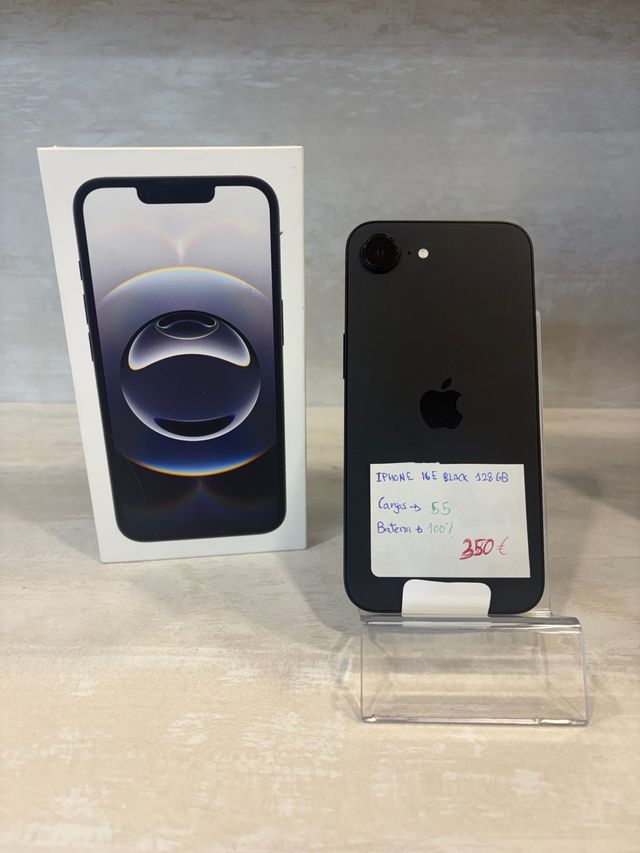 iPhone 16E Negro 128GB