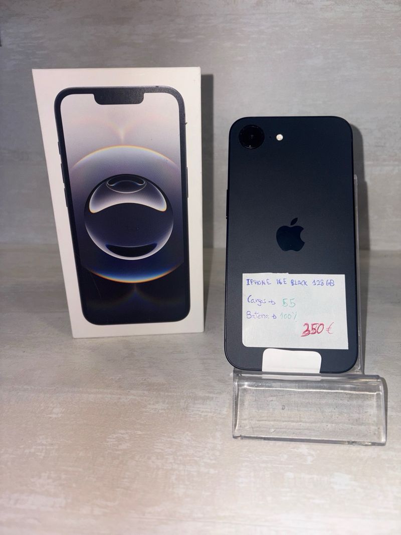 iPhone 16E Negro 128GB afbeelding 2