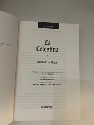 La Celestina (Clásicos Loqueleo) (Spanish Edition)