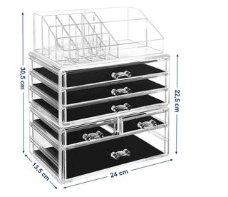 Organizador Maquillaje Acrílico SONGMICS