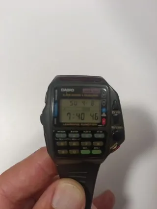 Casio CMD 40 Calculadora Reloj Control Remoto