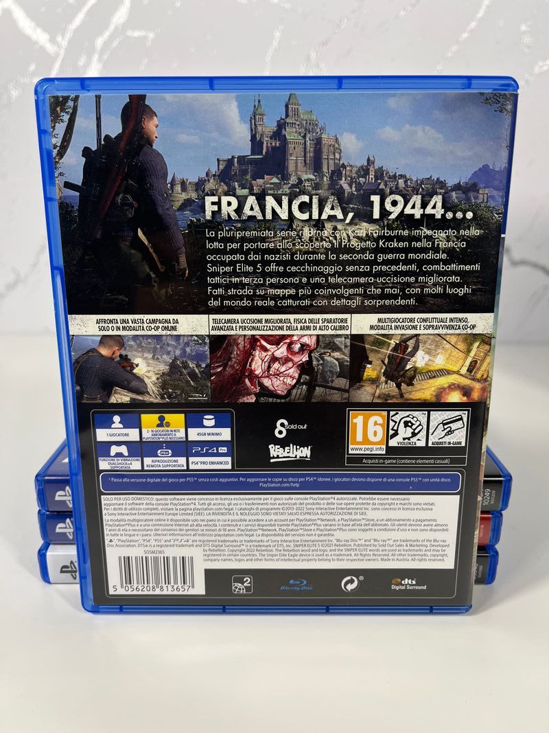 Sniper Elite 5 PS4 afbeelding 2