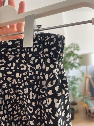 Falda larga estampada