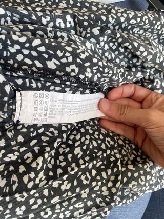 Falda larga estampada