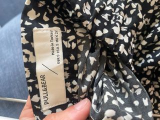 Falda larga estampada