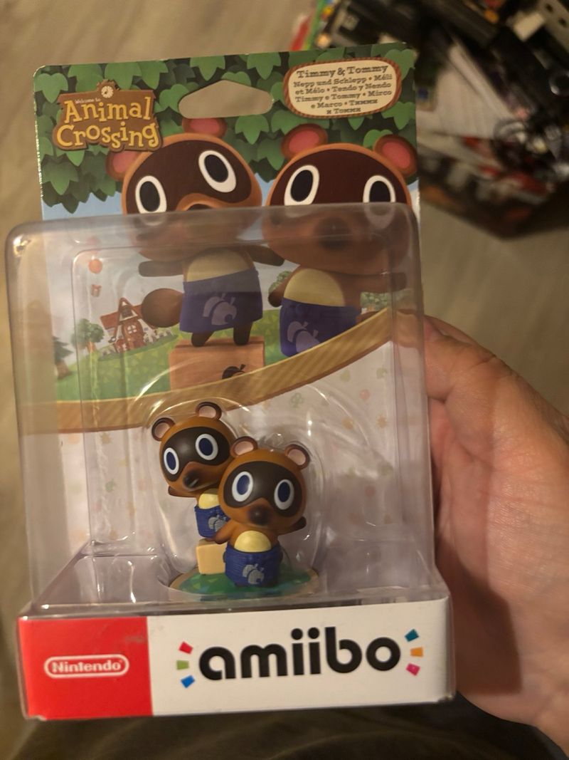 Amiibo Nintendo Animal Crossing Tendo y Nendo