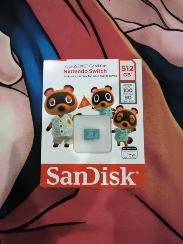 Tarjeta microSDXC 512GB Nintendo Switch