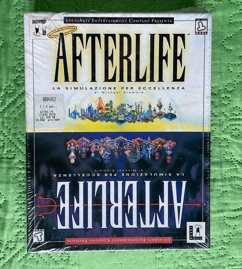Afterlife PC Big Box LucasArts 1995