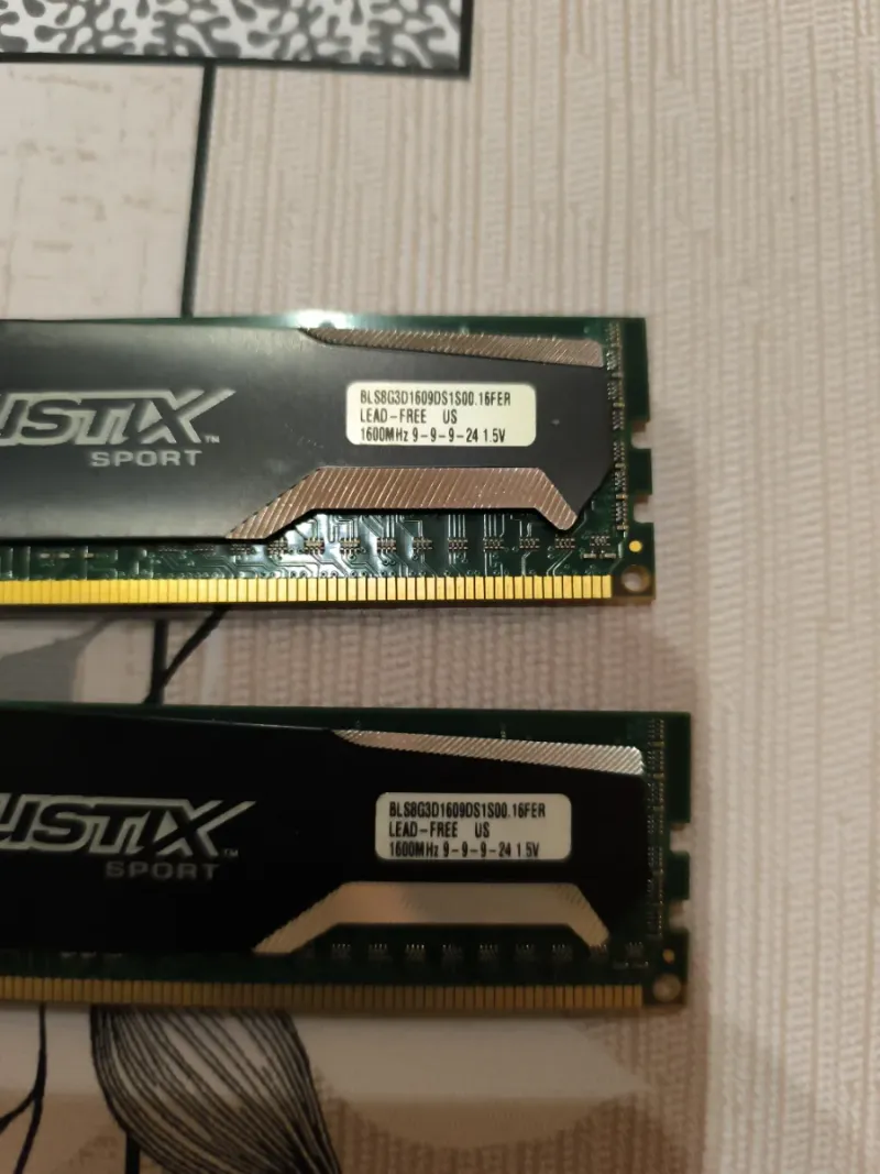 Memoria RAM Ballistix Sport 2x8GB afbeelding 3