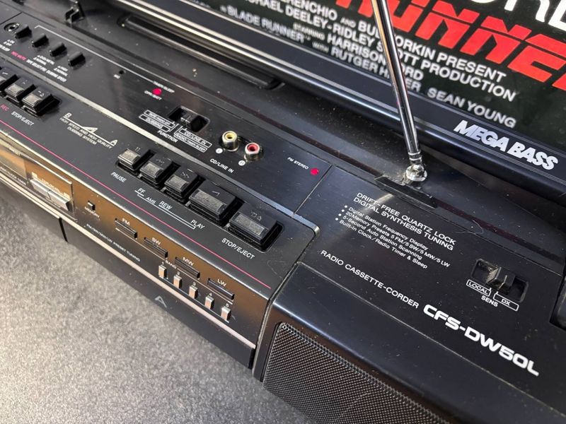 Radio SONY Boombox vintage afbeelding 2