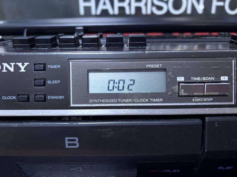 Radio SONY Boombox vintage afbeelding 5