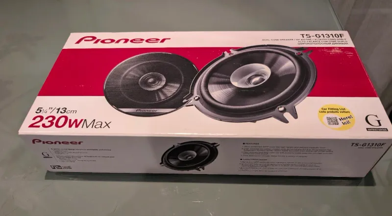 Altavoces Pioneer TS-G1310F 5.25 230W afbeelding 2