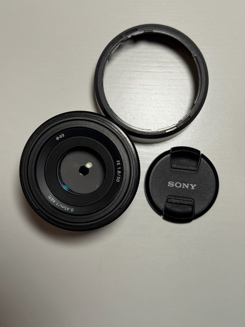 Objetivo Sony FE 50mm f1.8 E-mount Full-Frame afbeelding 4