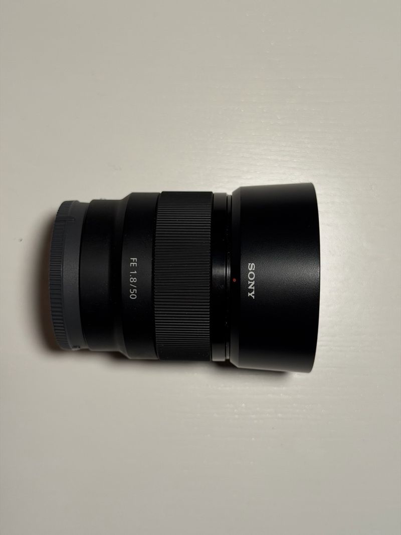 Objetivo Sony FE 50mm f1.8 E-mount Full-Frame afbeelding 3