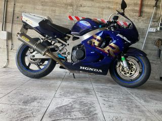 Honda Fireblade CBR 900rr Sportbike Azul/Blanco