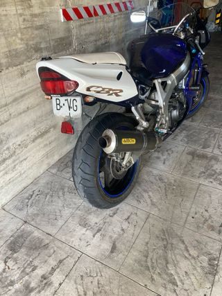 Honda Fireblade CBR 900rr Sportbike Azul/Blanco