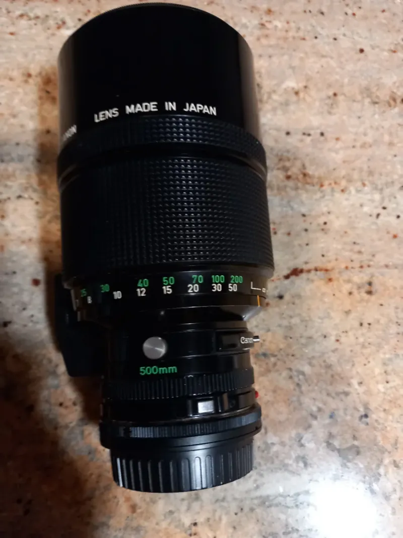 Objetivo Canon 500mm 1:8 FD afbeelding 3