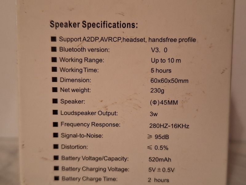 Mini altavoz Icarus afbeelding 3