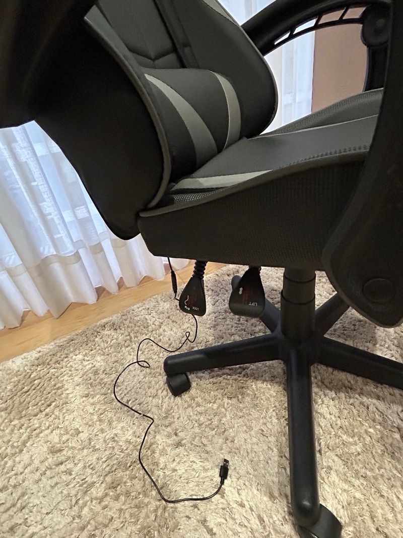 Silla Gaming Negra y Gris Nueva afbeelding 2