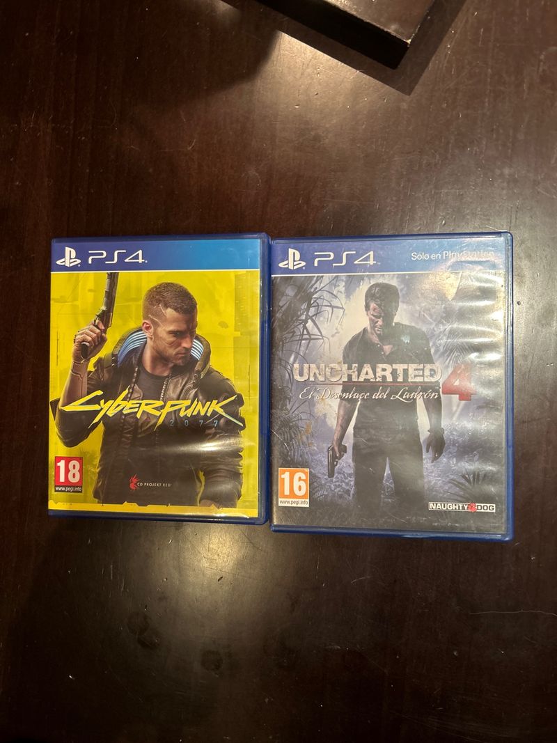 Juegos PS4: Cyberpunk 2077 y Uncharted 4