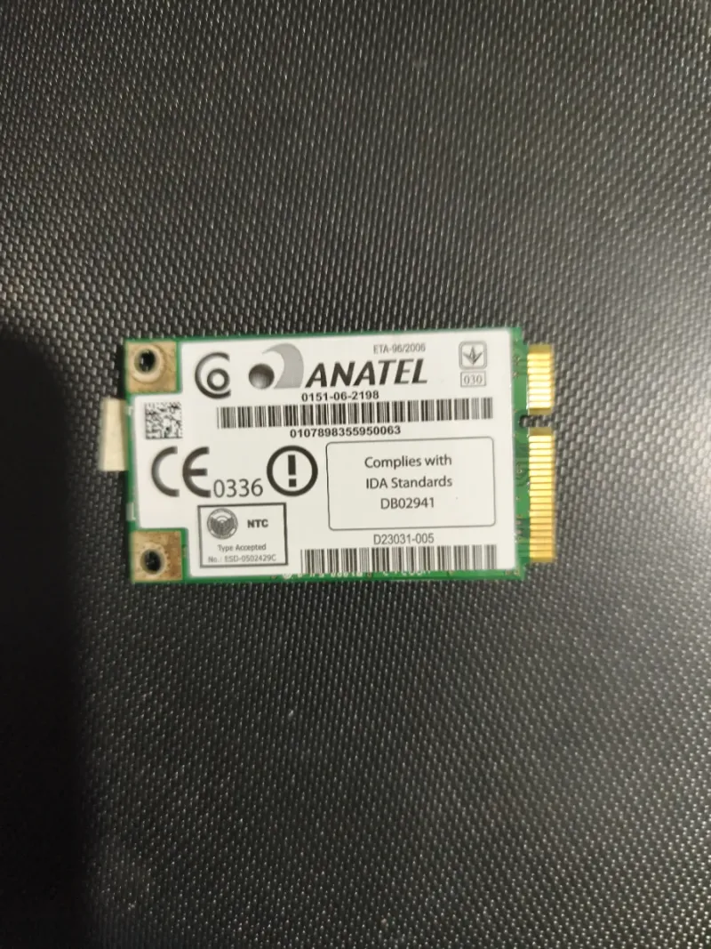 Tarjeta WiFi ANATEL