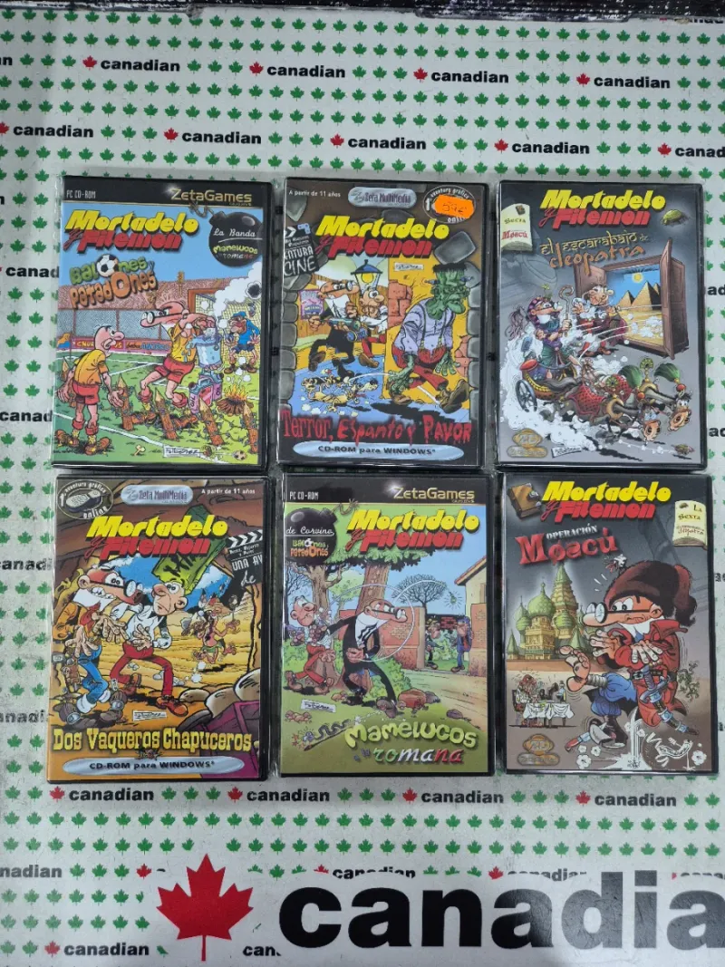 Mortadelo y Filemón: Pack 6 Juegos