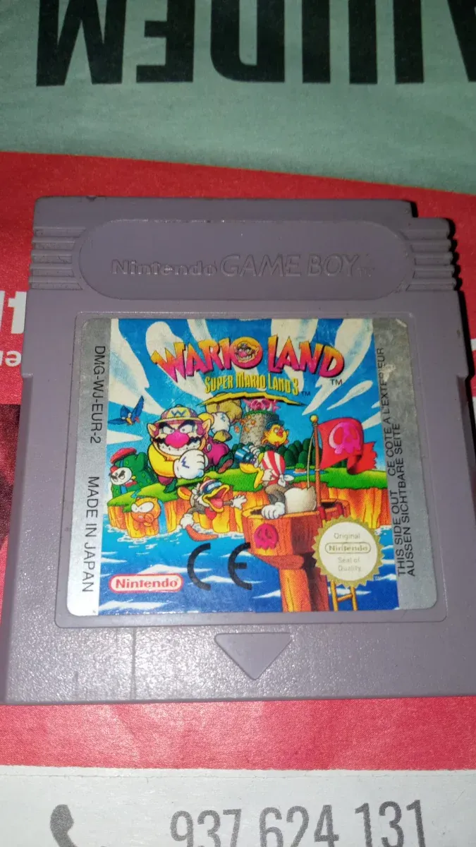 Super Mario Land 3 - Game Boy Nintendo