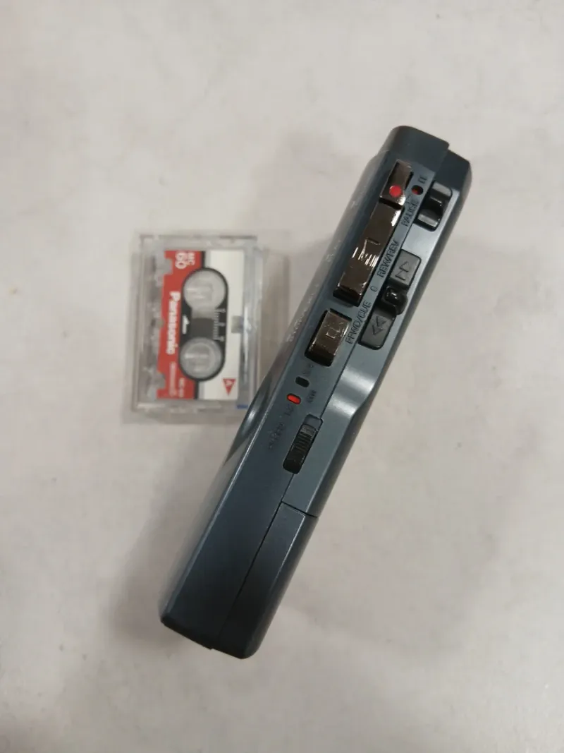 Grabadora Microcassette Sanyo TCR-610M afbeelding 2