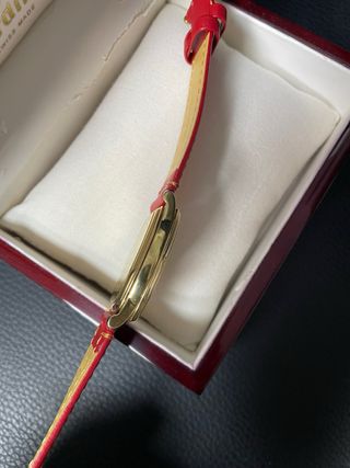 Reloj Omega Oro 18 k Automático con Correa Roja