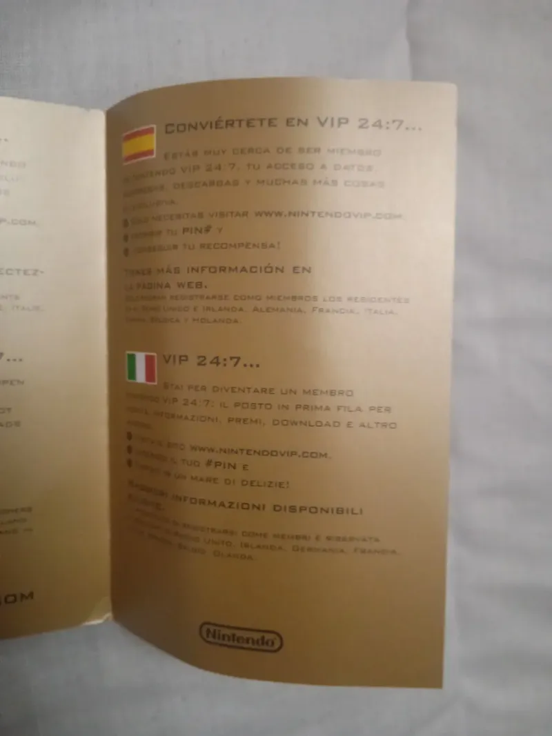 LOTE INSTRUCCIONES ORIGINALES GAME BOY ADVANCE SP afbeelding 9