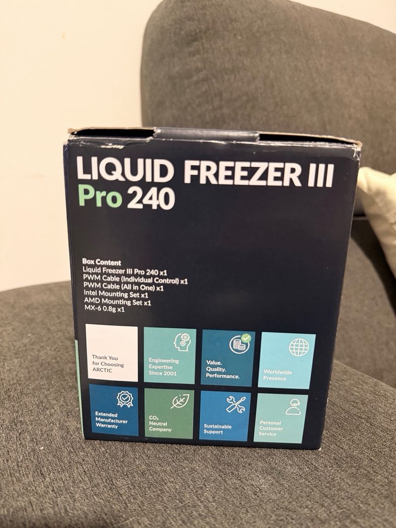 Arctic Liquid Freezer III Pro 240 afbeelding 2