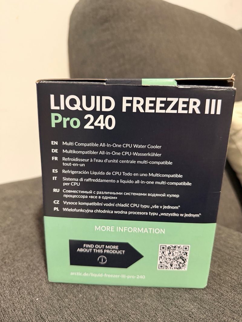 Arctic Liquid Freezer III Pro 240 afbeelding 4