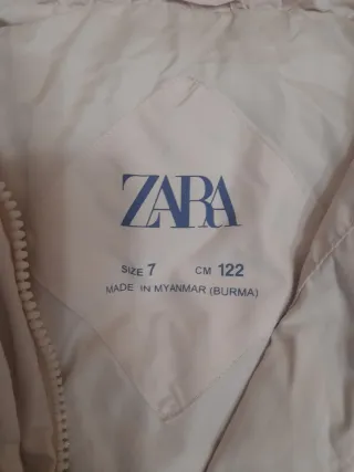 Cazadora acolchada niña 7 años