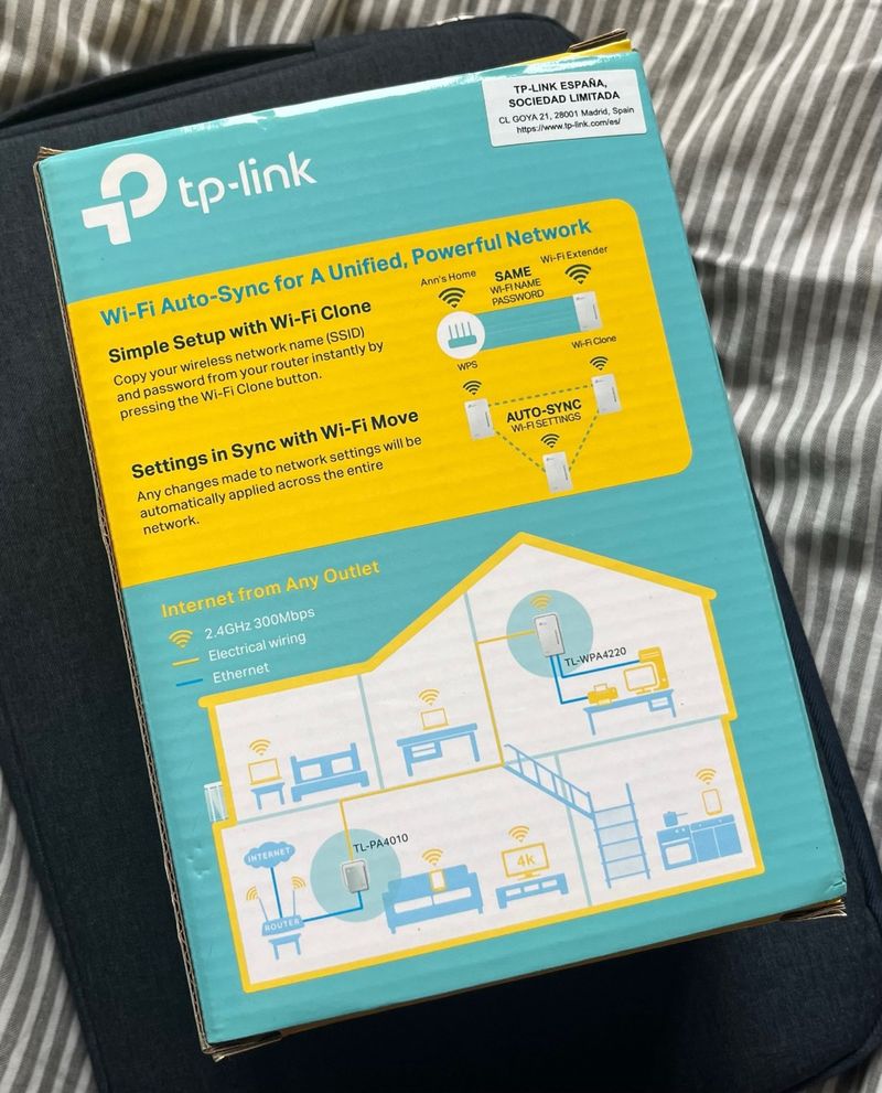 TP-Link AV600 Powerline Wi-Fi Kit afbeelding 2