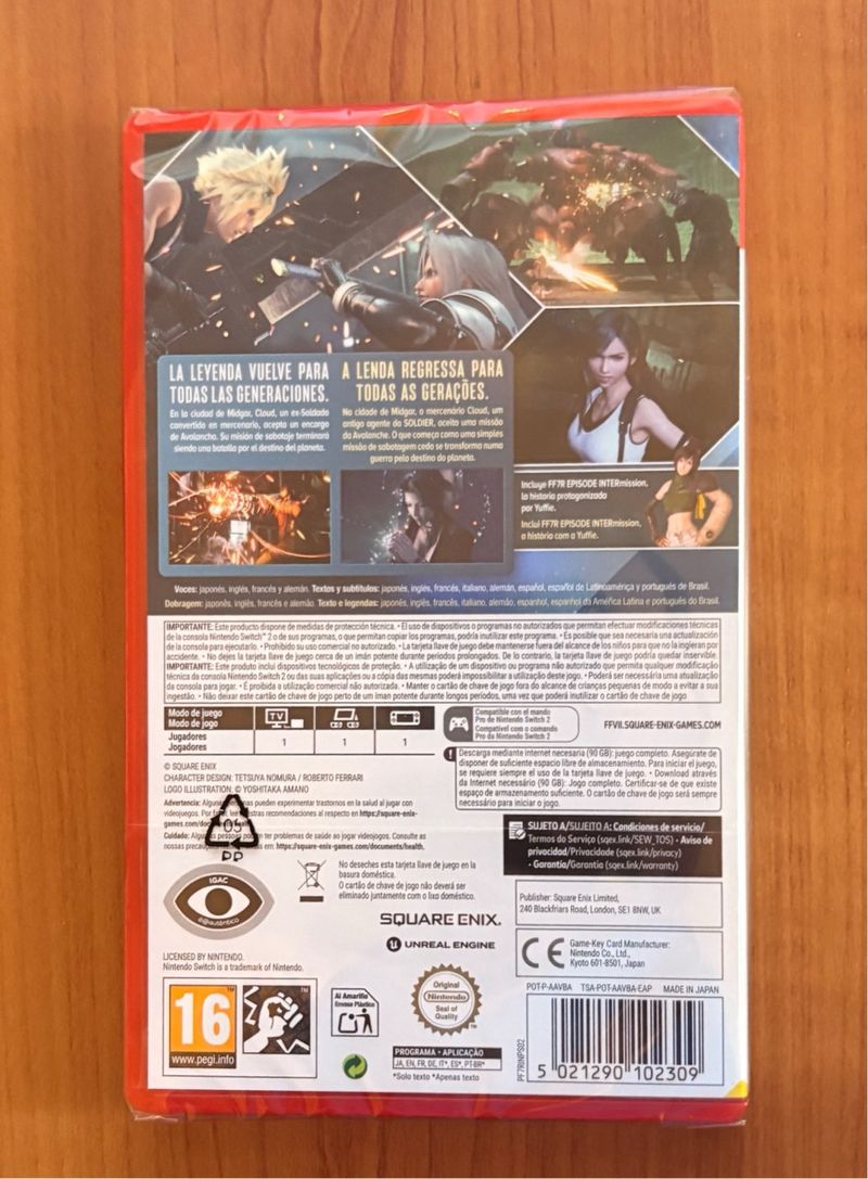 Final Fantasy VII Remake Intergrade (pal españa) afbeelding 2