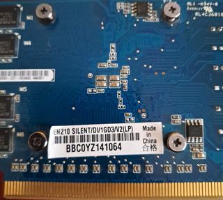 Tarjeta Gráfica ASUS Silent GeForce 210 1GB