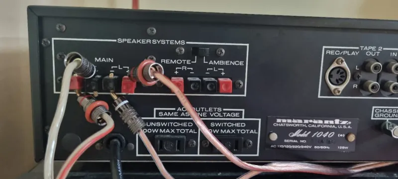 Amplificador Vintage Marantz 1040 afbeelding 5
