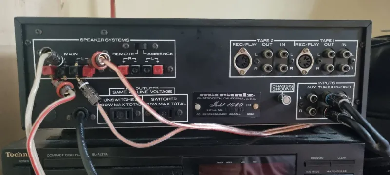 Amplificador Vintage Marantz 1040 afbeelding 7