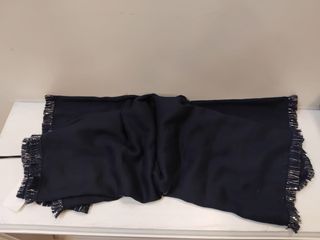 Pañuelo Morgan azul con etiqueta