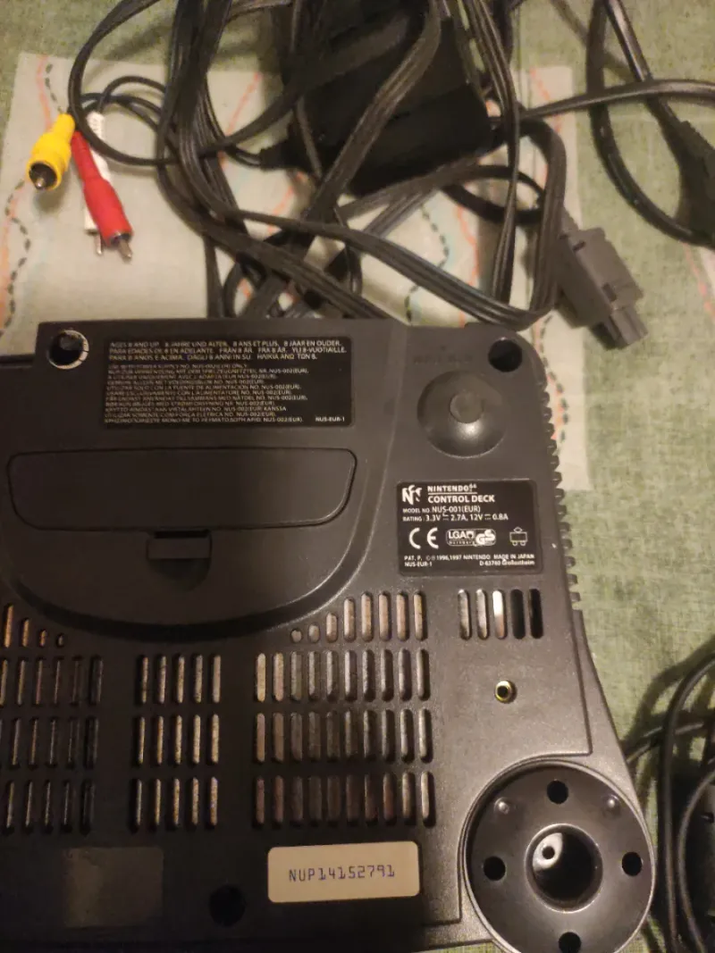 Consola Nintendo 64 Europa Completa afbeelding 7