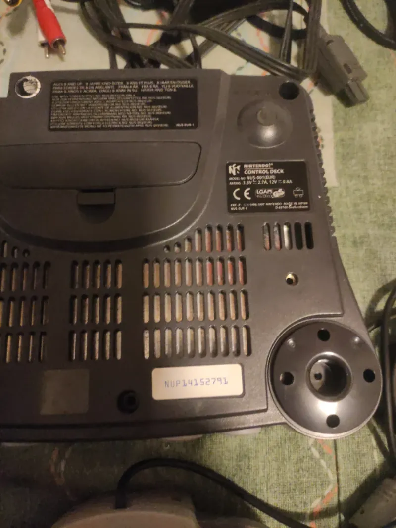 Consola Nintendo 64 Europa Completa afbeelding 8