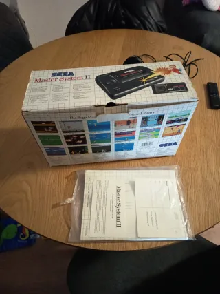 Sega Master System II Consola Negra (caja)