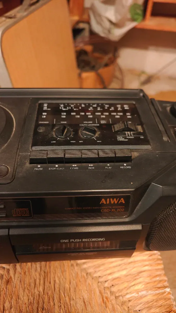 Radiocassette AIWA CSD-XL202 CD/Radio/Cassette afbeelding 3
