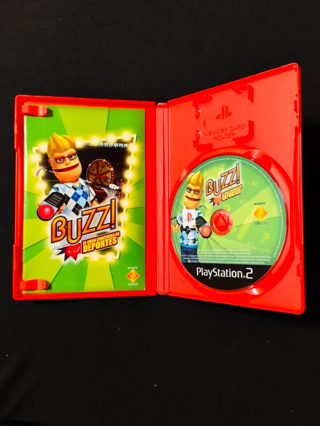 Buzz Gran Concurso de Deportes. PlayStation 2.