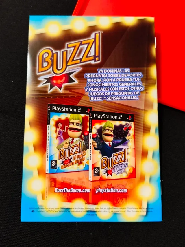 Buzz Gran Concurso de Deportes. PlayStation 2.